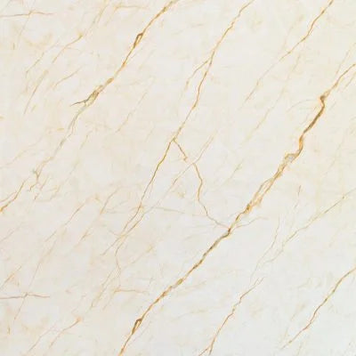 Marmer Plaat Hoogglans Bolzano Beige – Waterbestendig Wandpaneel – 120x270x0,3cm