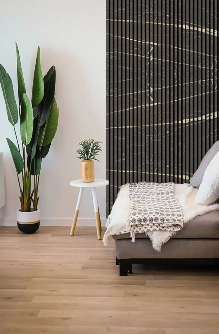 MARBLE BLACK akoestische wand panelen