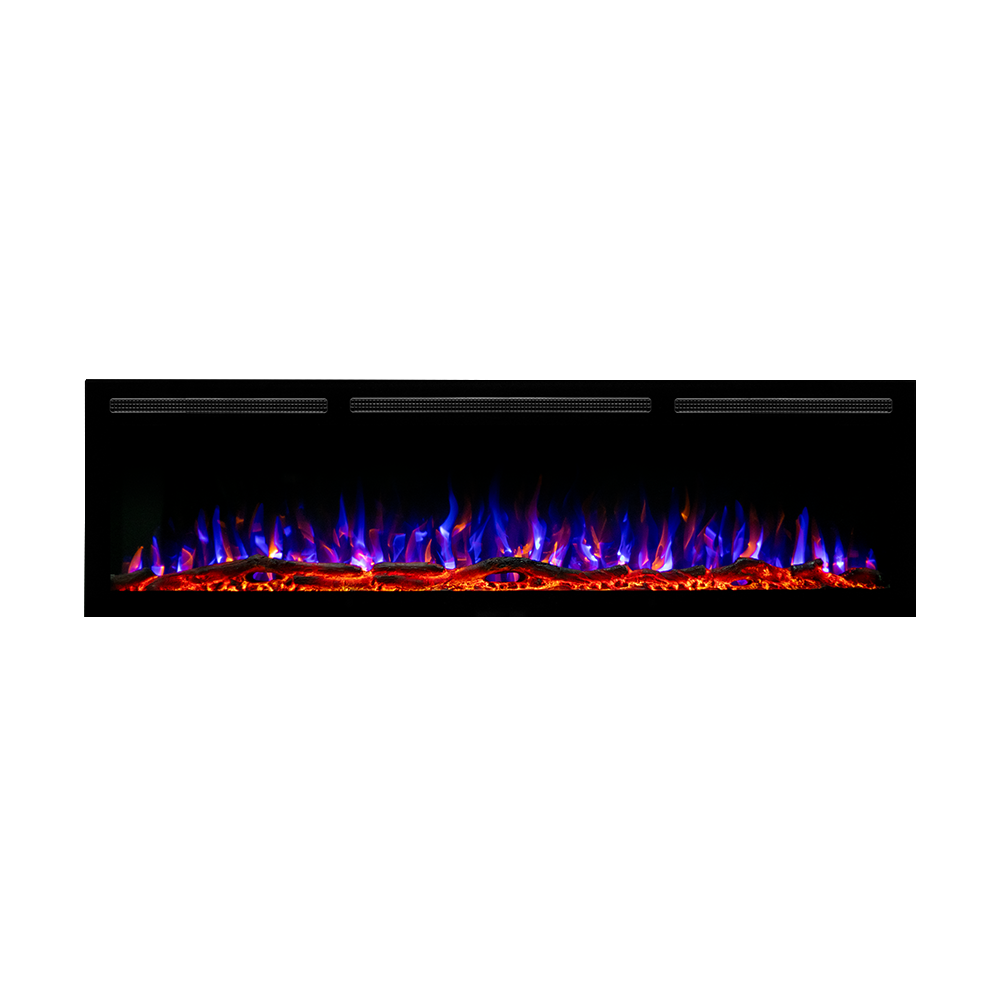 Elektrische sfeerhaard FLAME PRO 50″ inch – 128 cm blue red