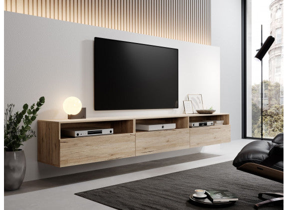 TV-Meubel SAXO - Eiken - 270 cm